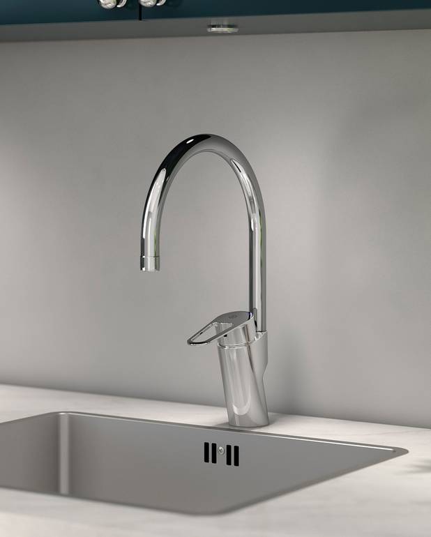 - Contains less than 0.1% lead 
Energy Class B
Cold-start, only cold water when the lever is in straight forward position