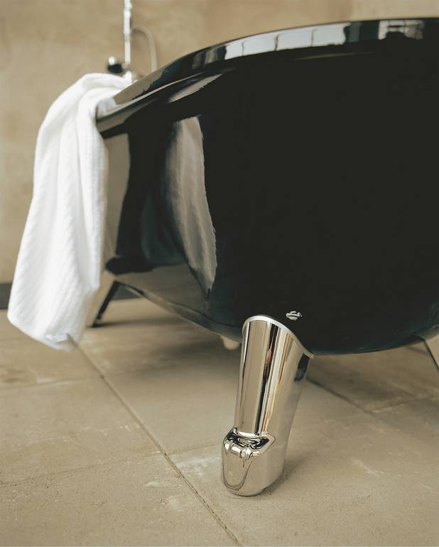 Kājiņas brīvi stāvošām vannām - Regulējamas kājiņas
Der brīvi stāvošām vannām:
Katrā iepakojumā 2 gab. kājiņas