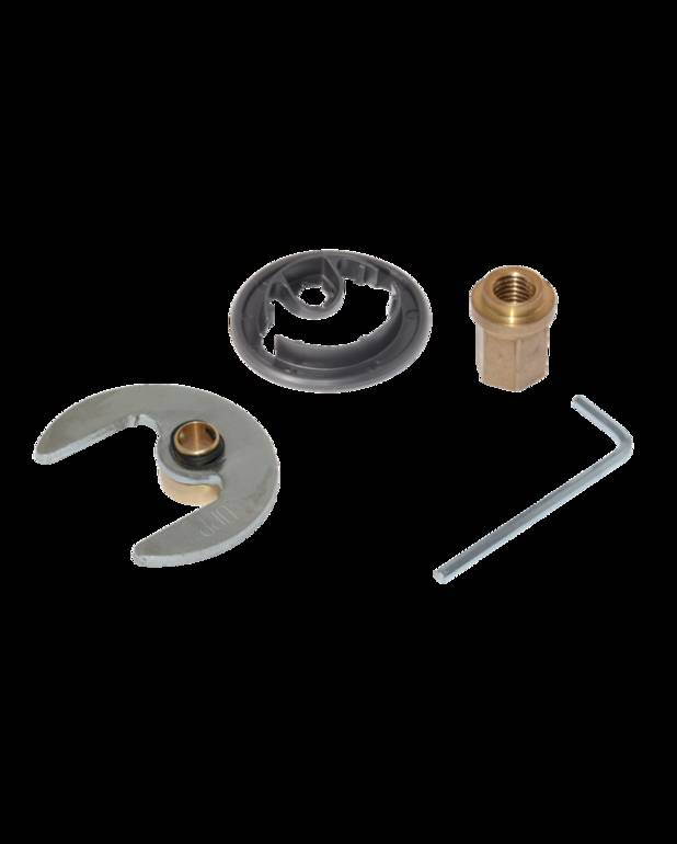 Mounting kit New Nautic - With quick fixation nut for easy installation