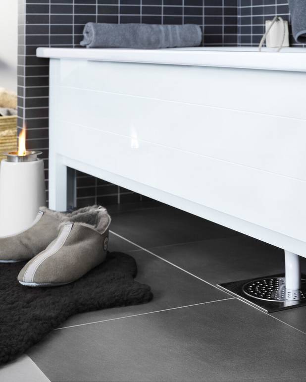 Badekar med frontstativ Standard – 1400x700 - Titanlegert stålplate av høyeste kvalitet