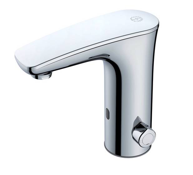 Washbasin mixer Sensoric 1.0 - Sensor that saves water and energy 
Contains less than 0.1% lead
Adjustable comfort temperature