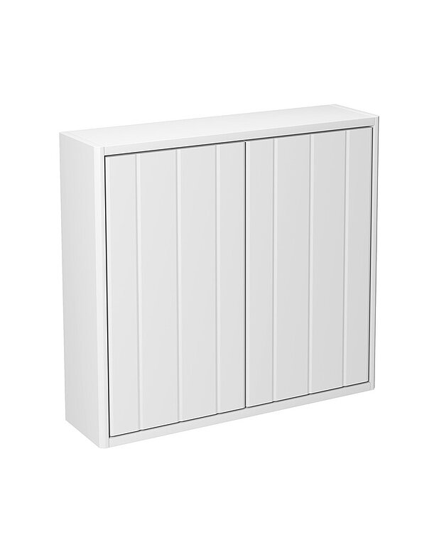Bathroom storage Graphic - shallow - Combine with Graphic wall cabinets and high cabinets storage 
Also available in 32 cm depth - for flexible storage in small spaces
Suspension system - easy to mount - easy to adjust
