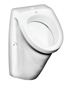 Urinal 7G50 - exposed plumbing connection - For public settings or the home