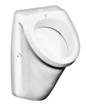 Urinal 7G50 – åpen vanntilkobling