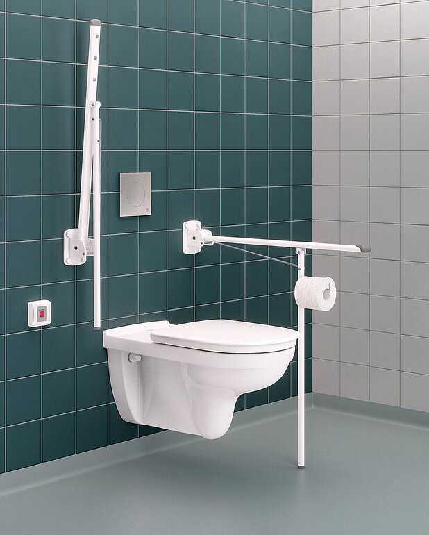 Toilet seat - Care 9MG7 - Slip stop for side stability