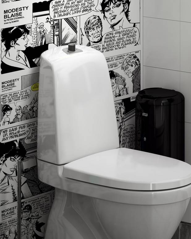 Vandalismikindel loputusnupp Nautic 2017 - - Sobivad ühiskasutuses olevatele WC-pottideleSobib Nauticu seeria WC-pottidele aastast 2017
Ühesüsteemne loputus