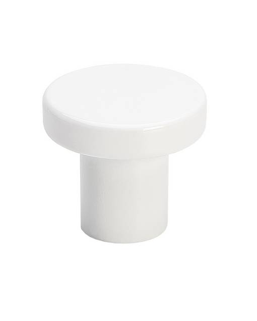 Knob for bathroom cabinet - K6 - Knob with a taut and modern style
Varnished metal
