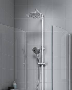 Shower column Round