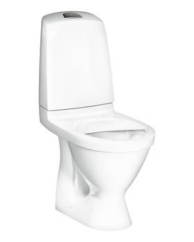 Toilet Nautic 1510 skjult P-lås, Hygienic Flush
