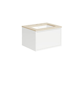 Ducentic Vanity 60cm, White - first
