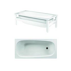 Bathtub with support frame - 1570x700