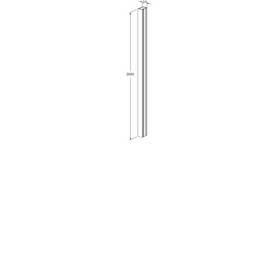 „Square“ / „Round“ dušo durys išplėtimo profilis