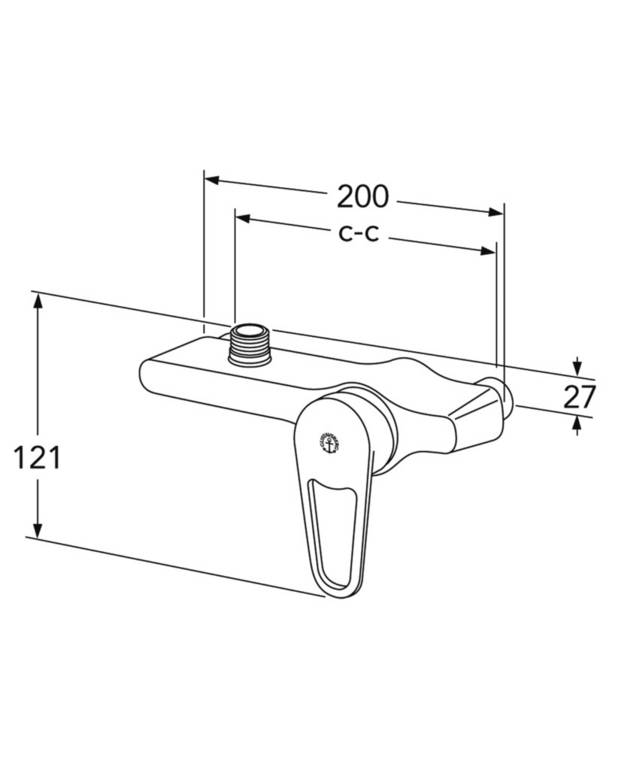 Shower mixer New Nautic - 