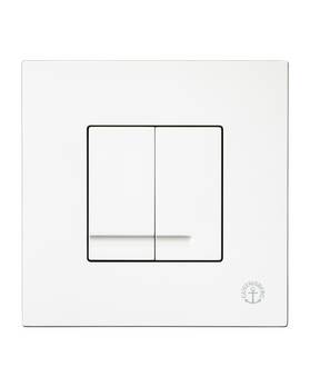 Flush button for fixture XS - wall control panel, square
