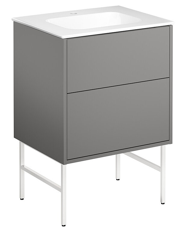 leg frame Artic - Vanity unit - Fits to Artic Vanity units with recessed fronts
Adjustable feet
The cabinet must always be mounted on a wall