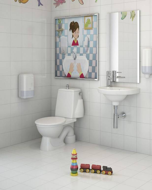 Toalettstol 305 barnmodell - s-lås - Låg modell
Lämplig för barn