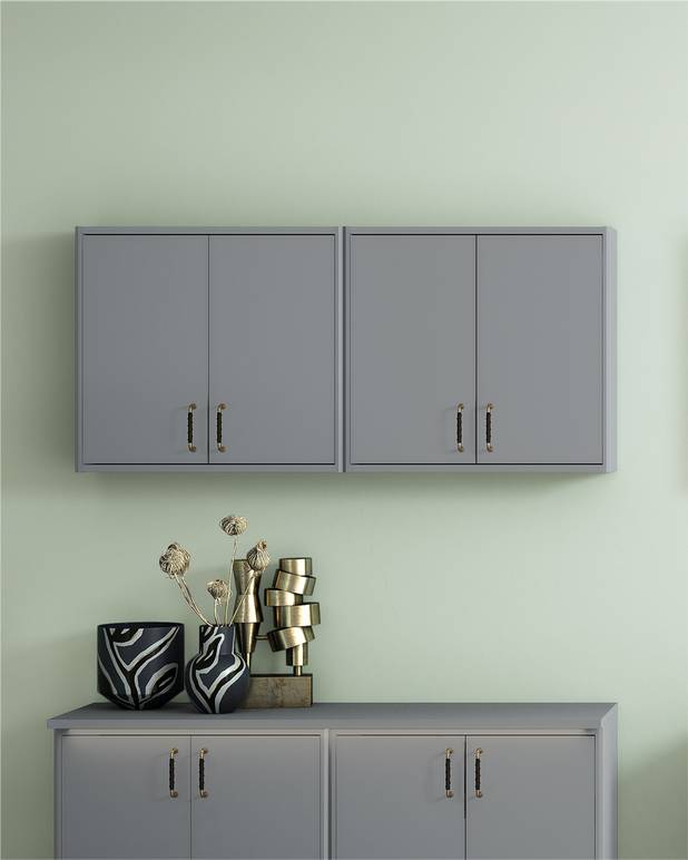 Bathroom storage Graphic - shallow - Combine with Graphic wall cabinets and high cabinets storage 
Also available in 32 cm depth - for flexible storage in small spaces
Suspension system - easy to mount - easy to adjust