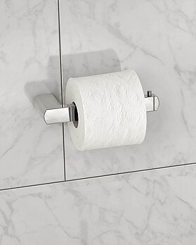 Wc-paperiteline Square - Kiinnitys ruuveilla tai liimalla