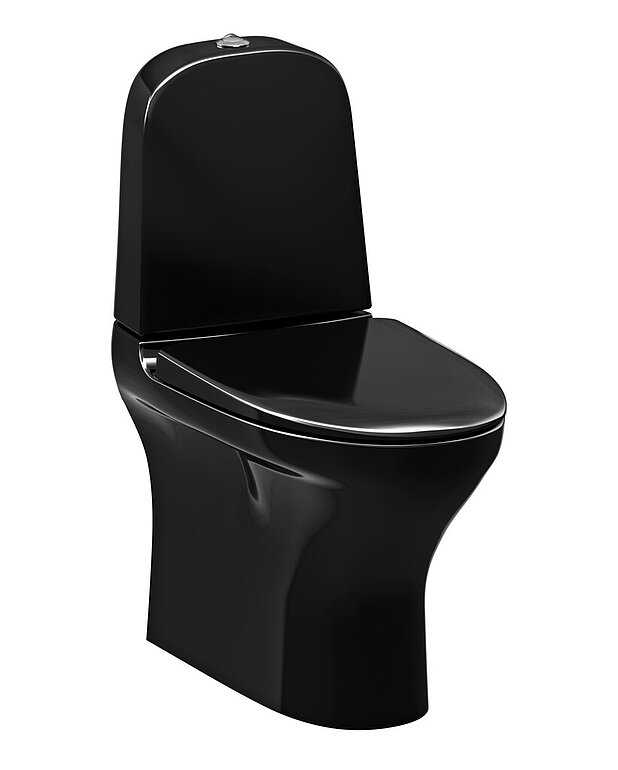 Toilet Estetic 8300 -  concealed S/P-trap, Hygienic Flush - Organic design with easy-to-clean surfaces
Hygienic Flush: open flush rim for easier cleaning
Ceramicplus: quick & eco-friendly cleaning