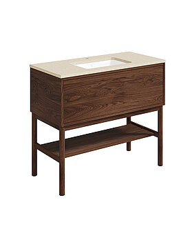 Ducentic Vanity 100cm, Brown oak - first