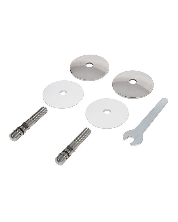 Stainless steel hinges - Toilet model Estetic WWC from 2016-