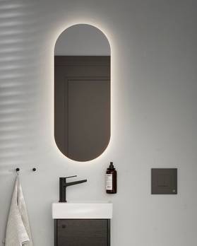 Mirror with back light