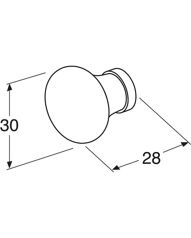 Nupp K1 vannitoakapile - Joonis - GB7199K1PB000_drawing.jpg