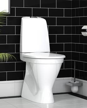 Toalettstol Nautic 1546 - s-lås, hög modell, Hygienic Flush