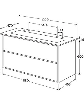 Ducentic valamukapp 120 cm, 2 sahtliga - Joonis - Gustavsberg_Vanity-unit-Ducentic_2-1200mm_with_WB_2x2.jpg