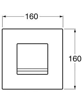 Flush button XS - mechanical, metal - Drawing - GB1921102050.jpg