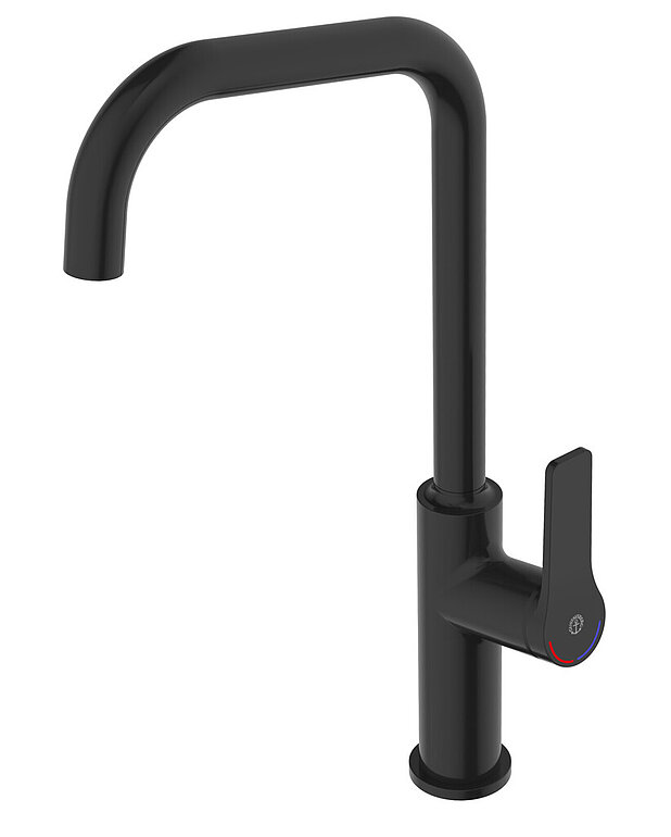 Kitchen mixer Epic - high spout - A bathroom sink faucet in modern design
Soft move, technology for smooth and precise handling
Eco-flow for water and energy efficiency