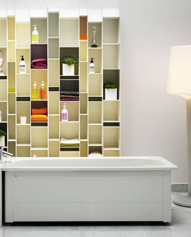 Badekar med frontstativ Standard – 1300x700 - second