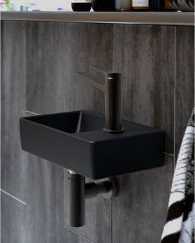 Artic Small 4369 badeværelsesvask – til montering med bolte, 36 cm
