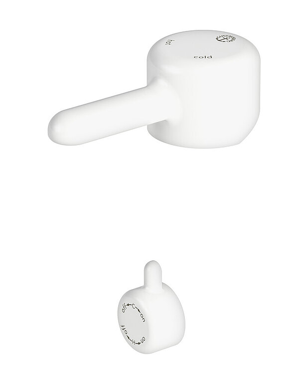Yksiotehana ja kahva, Logic - Includes a lever and a dishwasher handle
