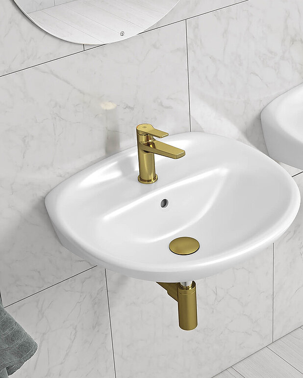 Washbasin mixer Epic - A washbasin mixer in modern design
Soft move, technology for smooth and precise handling
Eco-flow for water and energy efficiency