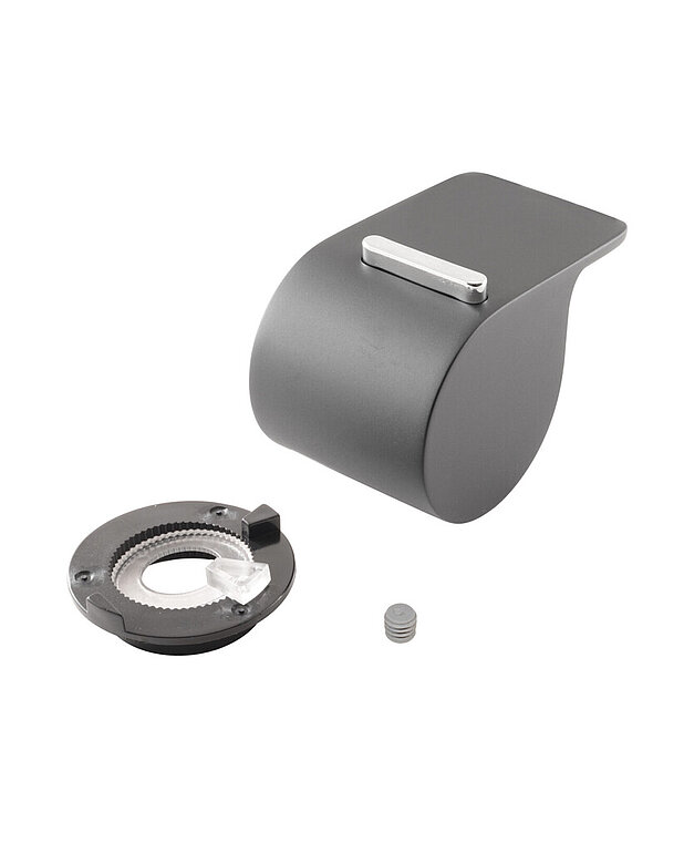 Kahva Estetic matte black – lämpötila - Sopii Estetic-termostaatteihin, jotka valmistettu 2023 alkaen