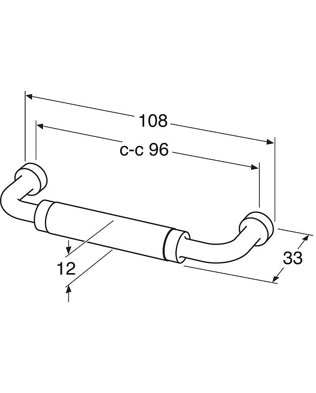 Cabinet handle H2 - Drawing - GB7199H2CW096_drawing.jpg