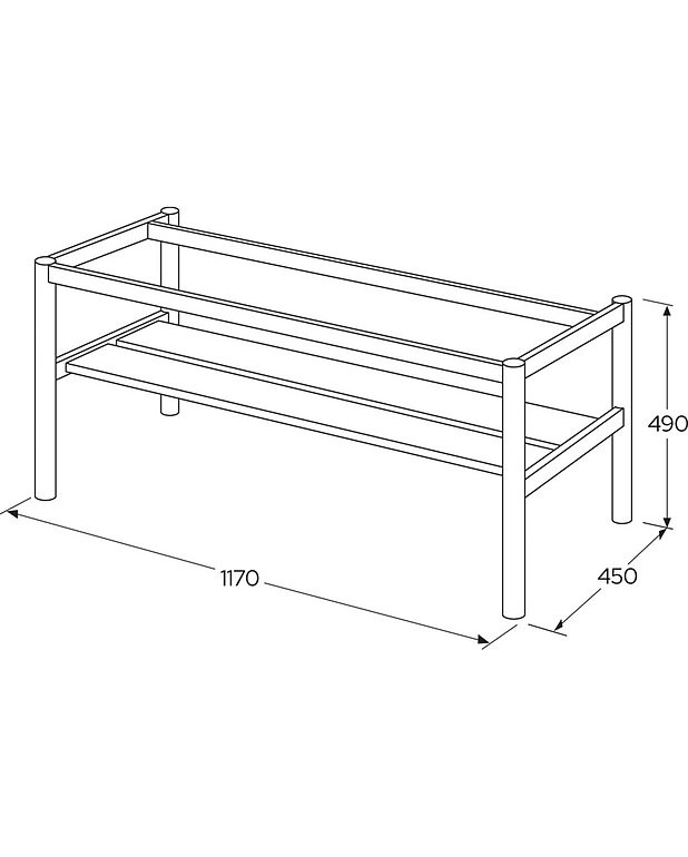 Ducentic legframe 120cm - Drawing - Gustavsberg_Ducentic_legframe_1200_mm.jpg