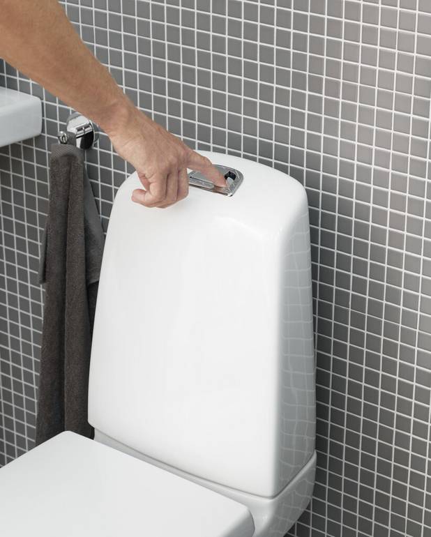 Toilet Nautic 5546L - S-trap, high model - 