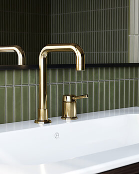 Ducentic servantskap, 100 cm, brun eik