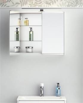 Bathroom mirror cabinet Graphic - 60 cm