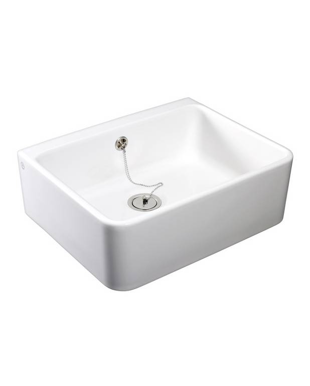 Bathroom sink 6321 99 - 50 cm - Retro design
Intended for wall-mounted faucet
