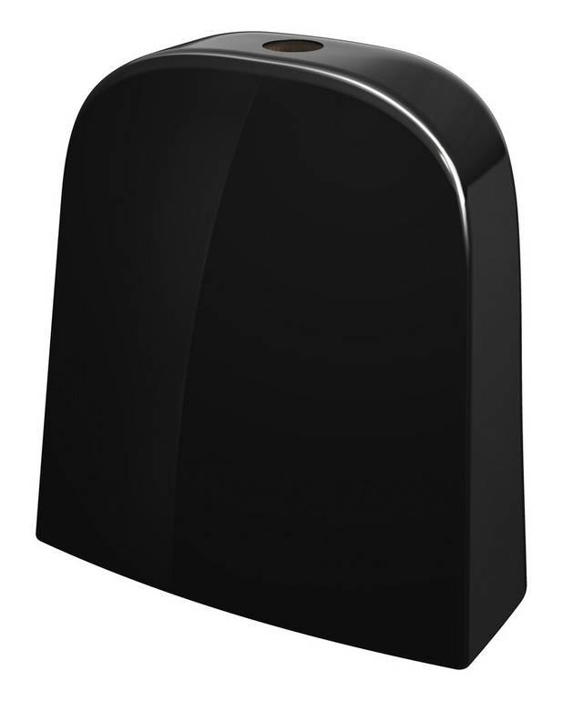 Cistern housing, black - Toilet model Estetic from 2016-