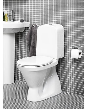 WC-pott Nordic3 3500 - peidetud allavooluga - Kondensvee vaba loputuspaak