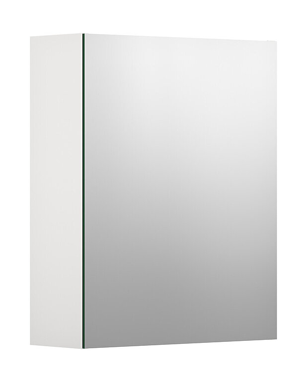 Peegelkapp Graphic Base - 45 cm - Kahepoolsed peegeluksed
Vaikselt sulguvad uksed
2 liigutatavat klaasriiulit