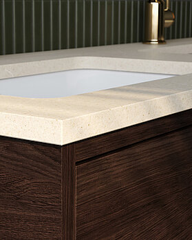 Ducentickaluste 80 cm, ruskea tammi - second