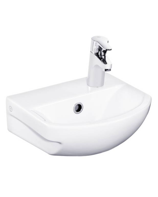 Väikevalamu Logic 5393 - poltkinnituseks, 36 cm - Väike mudel sobib kitsastesse ruumidesse
Ceramicplus: kiire ja keskkonnasõbralik puhastus