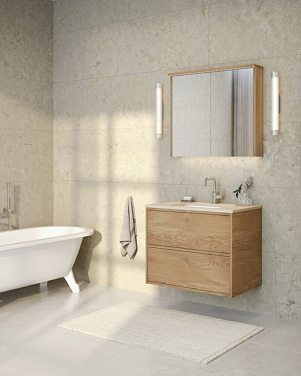 Ducentic-allaskaappi 80cm, 2 laatikkoa - Ylimmässä laatikossa on integroitu sähköpistorasia