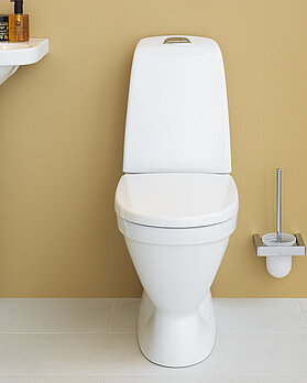 Toilet Nautic 1510 - hidden P-trap, Hygienic Flush - second