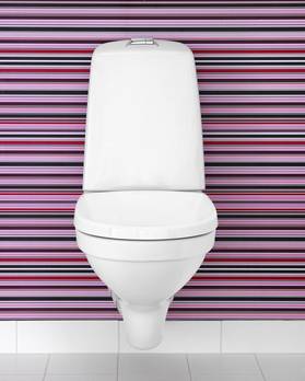 Triomont-asennusteline – seinään asennettavalle pesuistuimelle tai WC-istuimelle, jossa on näkyvissä oleva huuhtelusäiliö